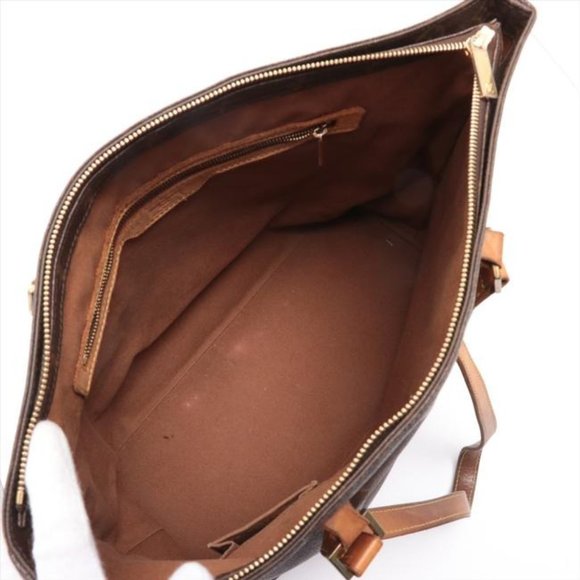 Louis Vuitton Cabas Piano Brown Monogram Canvas Shoulder Bag - Picture 8 of 12